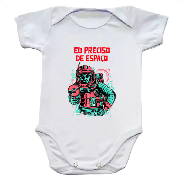 Body infantil Astronauta armado preciso de espaco