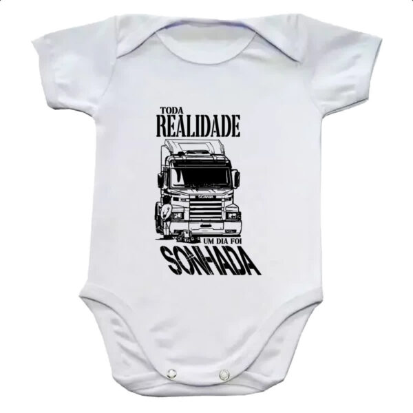 Body infantil Sonho caminhao