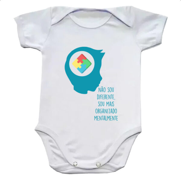 Body infantil Autismo nao diferente mais organizado mentalmente
