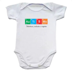 Body infantil Autismo tabela periodica