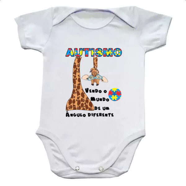 Body infantil Autismo vendo o mundo de um angulo diferente