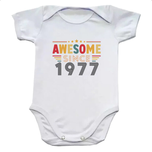 Body infantil Awesome since 1977