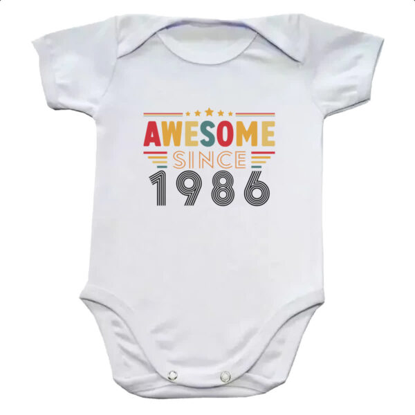 Body infantil Awesome since 1986