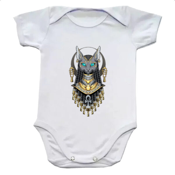 Body infantil Basket Gato Egito Ancestral