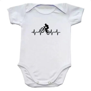 Body infantil Batimento cardiaco ciclista