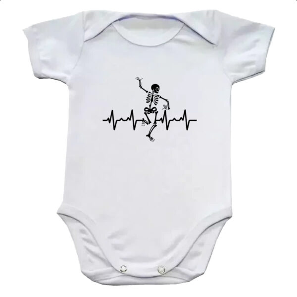 Body infantil Batimento cardiaco esqueleto