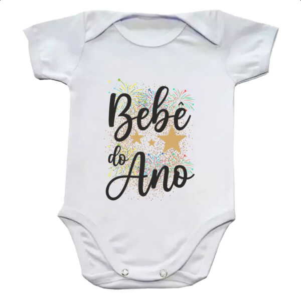 Body infantil Bebe do ano