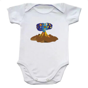 Body infantil Big Bang vulcao erupcao