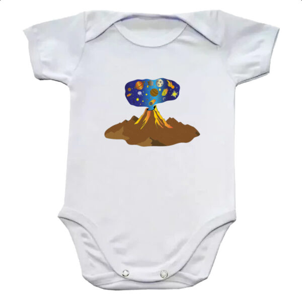 Body infantil Big Bang vulcao erupcao