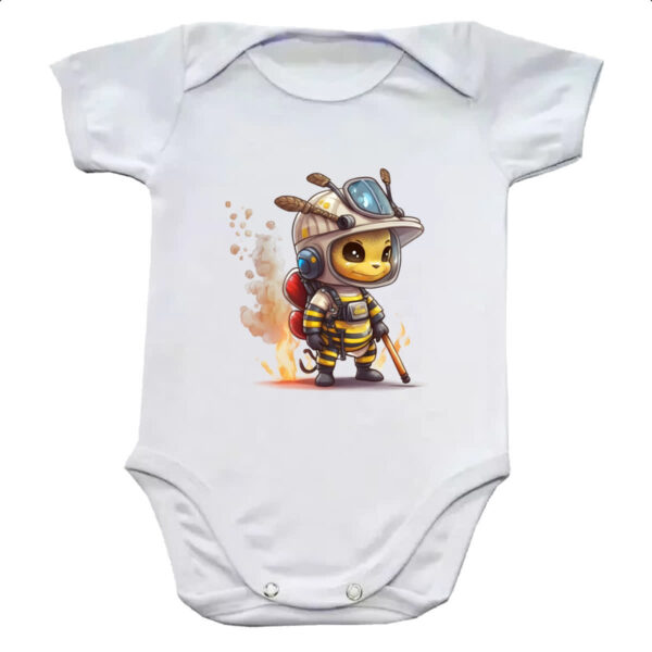 Body infantil Abelha bombeiro