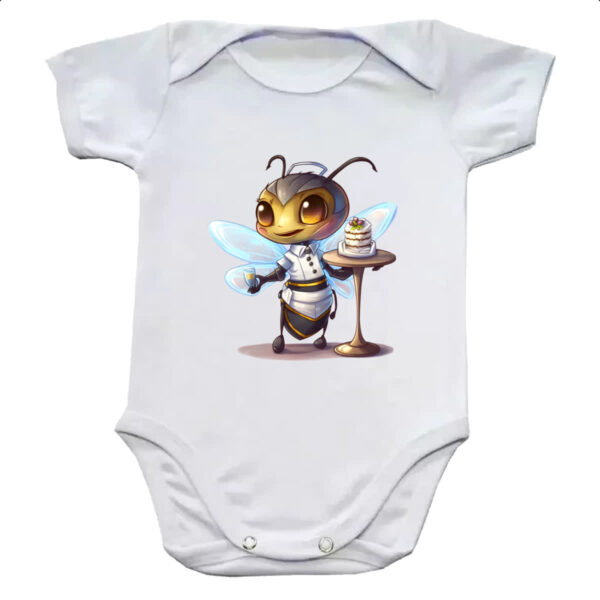 Body infantil Abelha cozinheira