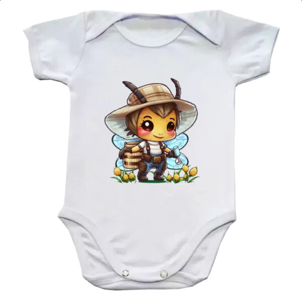Body infantil Abelha fazendeira