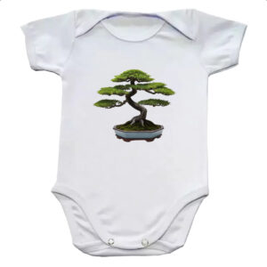 Body infantil Bonsai Minimalismo