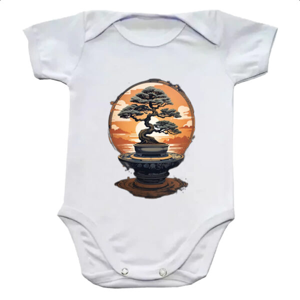 Body infantil Bonsai magico Japao sunset