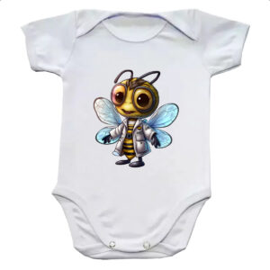 Body infantil Abelha medica