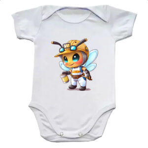 Body infantil Abelha operaria
