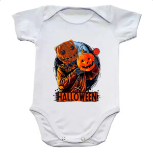 Body infantil Halloween Espantalho doces ou travessuras