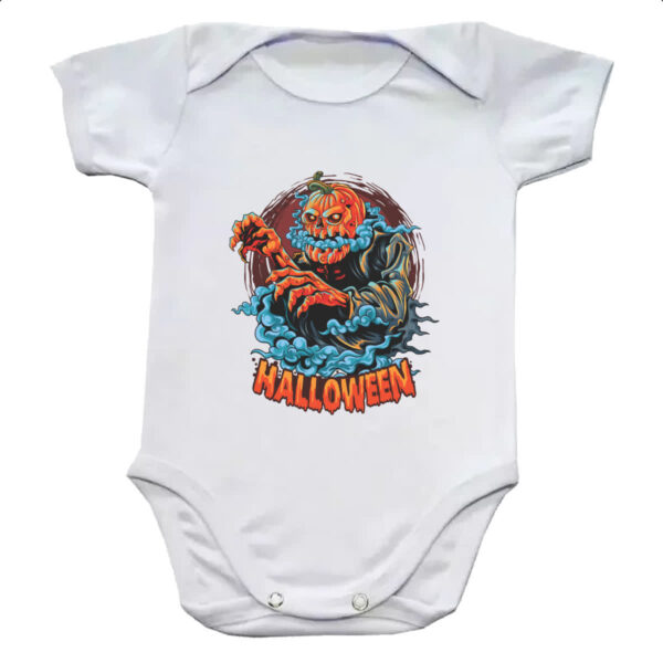 Body infantil Halloween Pumpkin Nevoeiro