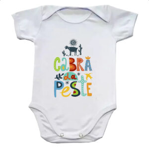 Body infantil Cabra da peste elementos nordestinos