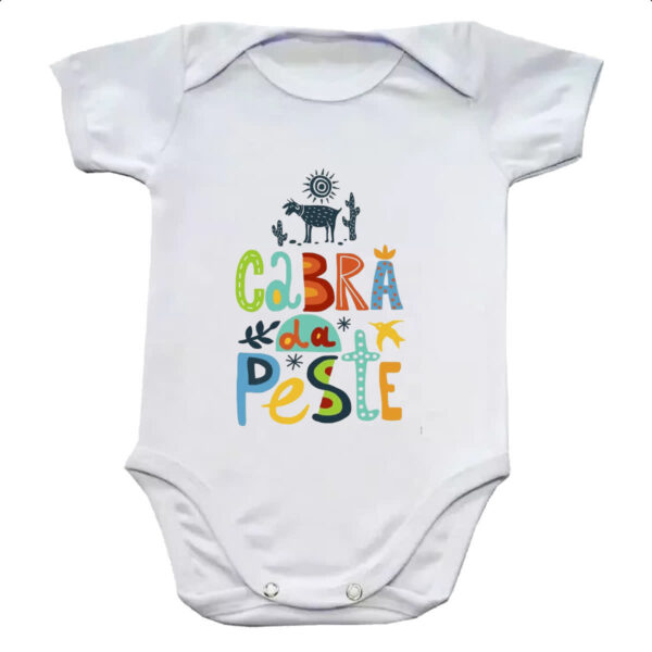 Body infantil Cabra da peste elementos nordestinos