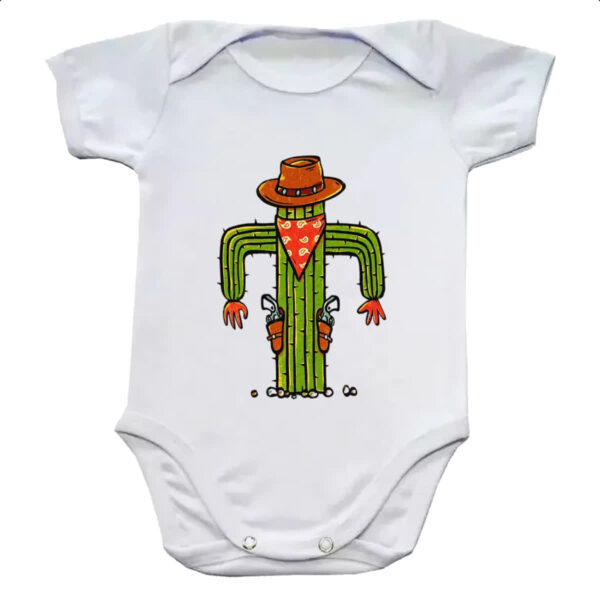 Body infantil Cacto cowboy