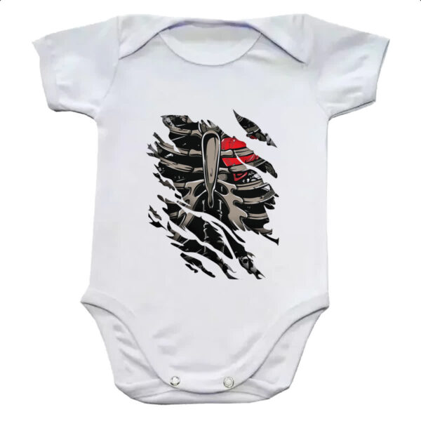 Body infantil Caixa Toracica
