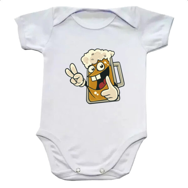 Body infantil Caneca de Chop Divertida