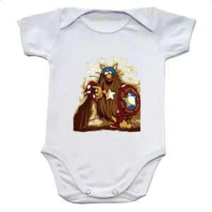 Body infantil Capitao Cavermerica