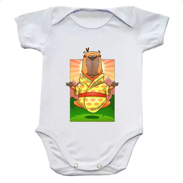 Body infantil Capivara adamaste