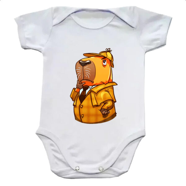 Body infantil Capivara Holmes