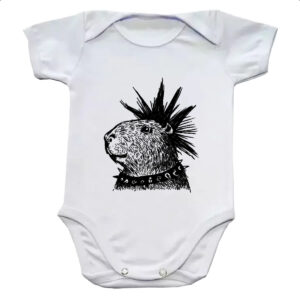 Body infantil Capivara Punkvara
