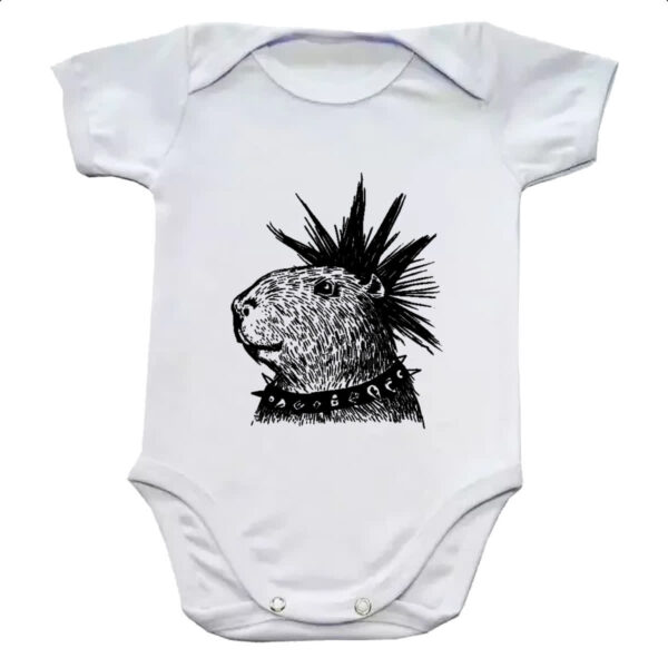 Body infantil Capivara Punkvara