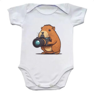 Body infantil Capivara fotografica