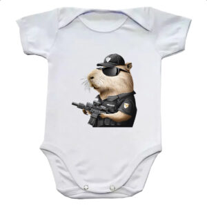 Body infantil Capivara SWAT