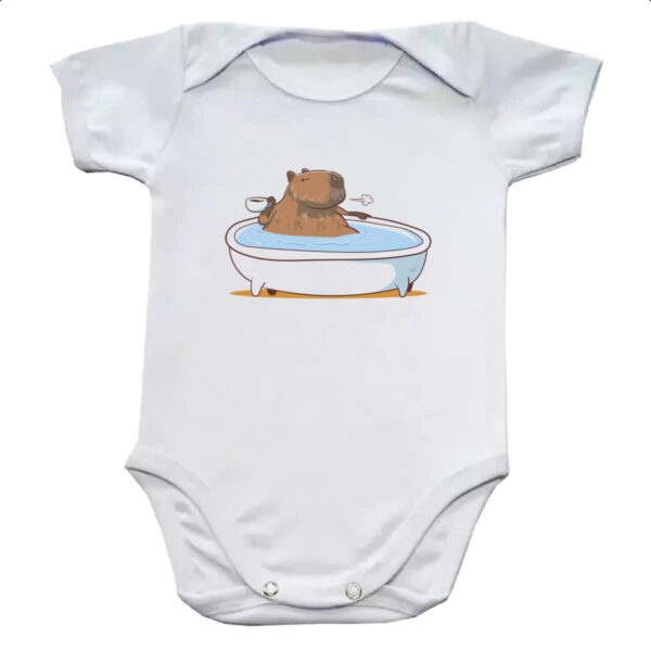 Body infantil Capivara relax cafe