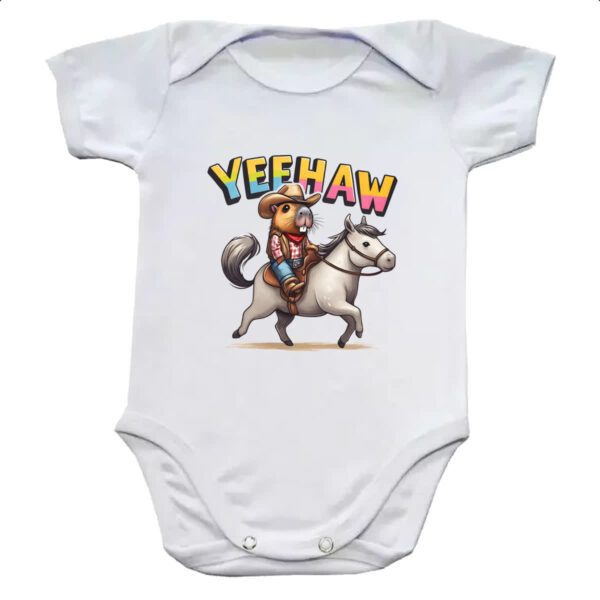 Body infantil Capivara western