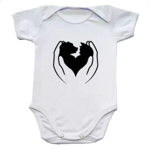 Body infantil Adocao Pet carinho