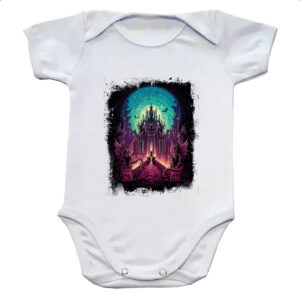 Body infantil Castelo sombrio