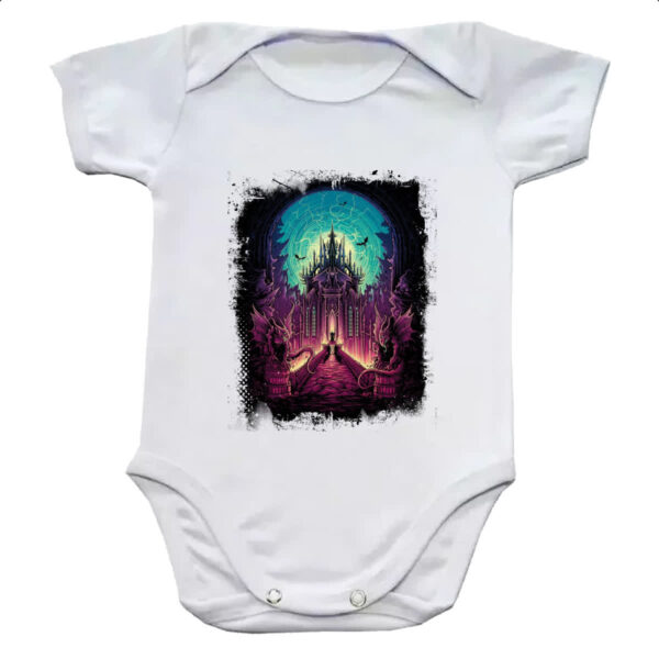 Body infantil Castelo sombrio