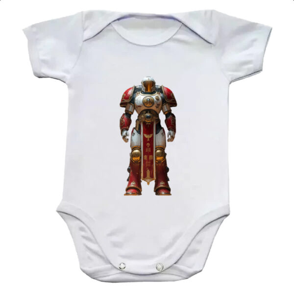 Body infantil Cavaleiro medieval astronauta