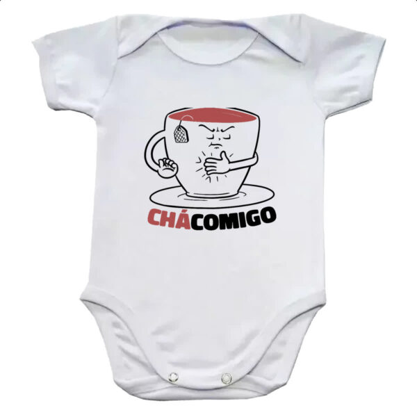 Body infantil Cha comigo
