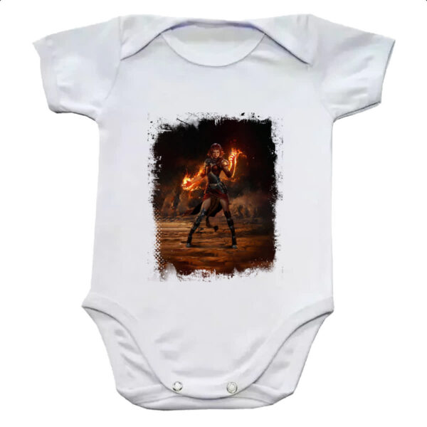 Body infantil Chandra - Catalisadora da chama