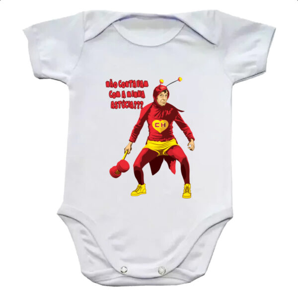 Body infantil Chapolin nao contavam com minha astucia