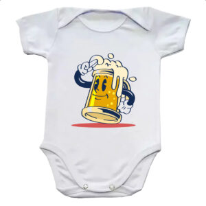 Body infantil Chopp em continencia