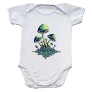 Body infantil Cogumelos