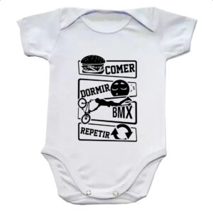 Body infantil Comer Dormir BMX Repetir