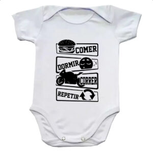 Body infantil Comer Dormir Correr Repetir
