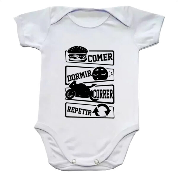 Body infantil Comer Dormir Correr Repetir