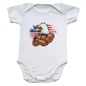 Body infantil Aguia Americana maromba