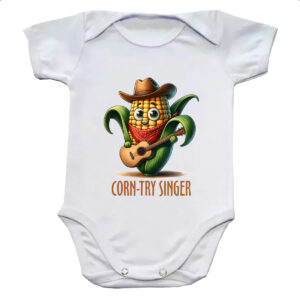 Body infantil Corn-try singer